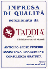 Taddia, anticipo spese funerarie